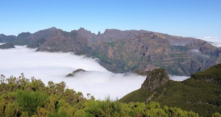 Caminho do Pináculo e Folhadal trail scenery